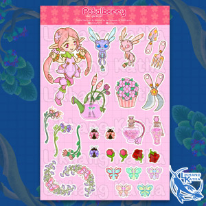 Elfidia Petalberry Bujo/Planner Deco Stickers