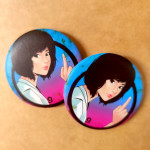Flippin Button Pin